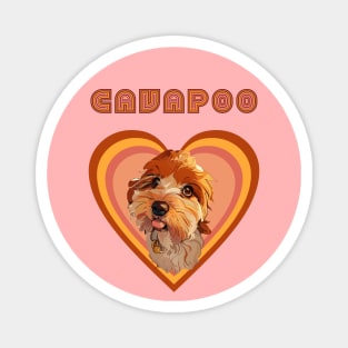 cavapoo love Magnet